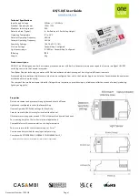 Preview for 1 page of One Lux OS/5.8/C User Manual