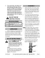 Preview for 3 page of One Stop Gardens 66240 Set Up And Operating Instructions Manual