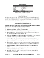 Preview for 2 page of One Stop Gardens 90729 Assembly And Operating Instructions Manual