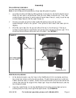 Preview for 4 page of One Stop Gardens 90729 Assembly And Operating Instructions Manual