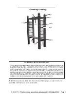 Предварительный просмотр 6 страницы One Stop Gardens 91761 Assembly Instructions Manual