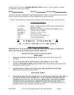 Preview for 2 page of One Stop Gardens 93345 Operating Instructions Manual