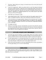 Preview for 3 page of One Stop Gardens 95665 Operator'S Manual