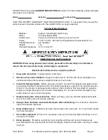 Preview for 2 page of One Stop Gardens 95745 Assembly And Operating Instructions