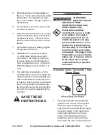 Preview for 3 page of One Stop Gardens 98041 Set Up And Operating Instructions Manual