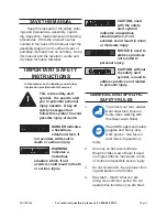 Preview for 2 page of One Stop Gardens 98383 Assembly, Operating, And Maintenance  Instructions