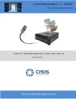 One Stop Systems EB16-SX8 User Manual предпросмотр