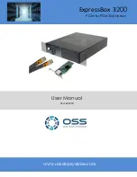 One Stop Systems EB3200 User Manual предпросмотр