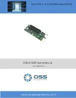 One Stop Systems OSS-412-BP User Manual предпросмотр