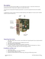 Предварительный просмотр 3 страницы One Stop Systems Superswitch OSS-PCIe-HIB5-x8 User Manual