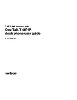 One Talk T41P IP User Manual preview