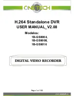 Предварительный просмотр 1 страницы One Tech 1B-GS8004 User Manual