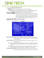 Предварительный просмотр 31 страницы One Tech 1C-B4MSD User Manual