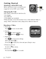 Preview for 3 page of One Tech Focus Cam User Manual