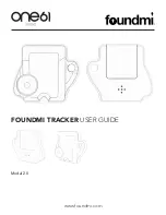 Preview for 1 page of One61 Studio foundmi 2.0 User Manual