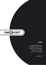 Preview for 1 page of oneConcept 10006737 Manual