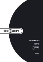 oneConcept 10009355 Manual preview