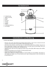 Preview for 4 page of oneConcept 10025446 Manual