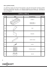 Preview for 2 page of oneConcept 10026372 Manual