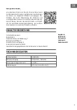 Preview for 3 page of oneConcept 10026452 User Manual