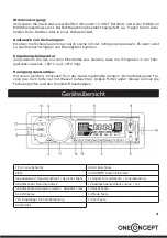 Preview for 3 page of oneConcept 10027073 Manual