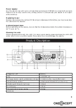 Preview for 9 page of oneConcept 10027073 Manual