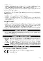 Preview for 3 page of oneConcept 10027730 Quick Start Manual