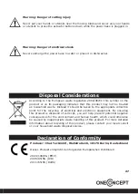 Preview for 27 page of oneConcept 10028891 User Manual