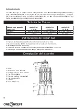 Preview for 8 page of oneConcept 10029710 Quick Start Manual