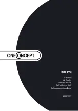 oneConcept 10029739 Manual preview