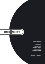 Предварительный просмотр 1 страницы oneConcept 10030301 Manual