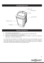 Preview for 3 page of oneConcept 10031546 Instruction Manual