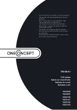 Предварительный просмотр 1 страницы oneConcept 10033098 Manual