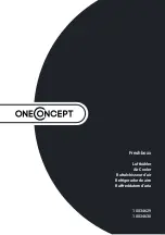 Предварительный просмотр 1 страницы oneConcept 10034629 Manual