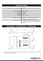 Preview for 7 page of oneConcept V51 5.1 Instructions Manual