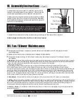 Preview for 9 page of Oneida Air Systems 2005c3HP Owner'S Manual