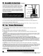 Preview for 9 page of Oneida Air Systems 5 & 7.5 HP Direct Drive Cyclonic Dust Collectors Owner'S Manual