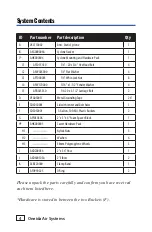 Preview for 4 page of Oneida Air Systems AXD000004A Owner & User Manual