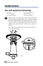 Preview for 6 page of Oneida Air Systems AXD000004A Owner & User Manual