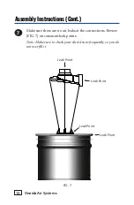 Preview for 12 page of Oneida Air Systems AXD002030AXL Manual