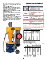 Preview for 5 page of Oneida Air Systems Dust Gorilla Portable XXP990201H Owner'S Manual