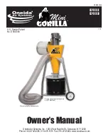 Preview for 1 page of Oneida Air Systems Mini GORILLA XXP010100 Owner'S Manual