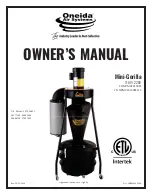 Preview for 1 page of Oneida Air Systems Mini-Gorilla Owner'S Manual