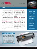 Oneil VMP-2000 Datasheet preview