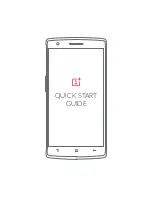 OnePlus One Quick Start Manual предпросмотр