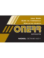 Предварительный просмотр 1 страницы Onerr Nickel Octave NO-1 User Manual