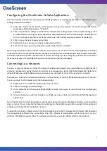 Preview for 6 page of OneScreen GoSafe Quick Start Manual