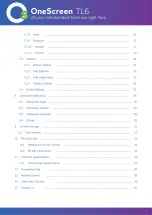 Предварительный просмотр 3 страницы OneScreen TL6 Hardware Manual