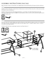 Preview for 8 page of Onespace 50-CS03 Assembly Instructions Manual