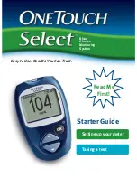 OneTouch ONETOUCH SELECT - CONTROL SOLUTION Starter Manual preview